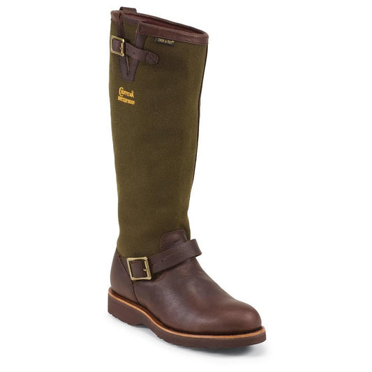 17 Briar Pitstop Waterproof PullOn Rugged Outdoor Snake Boot