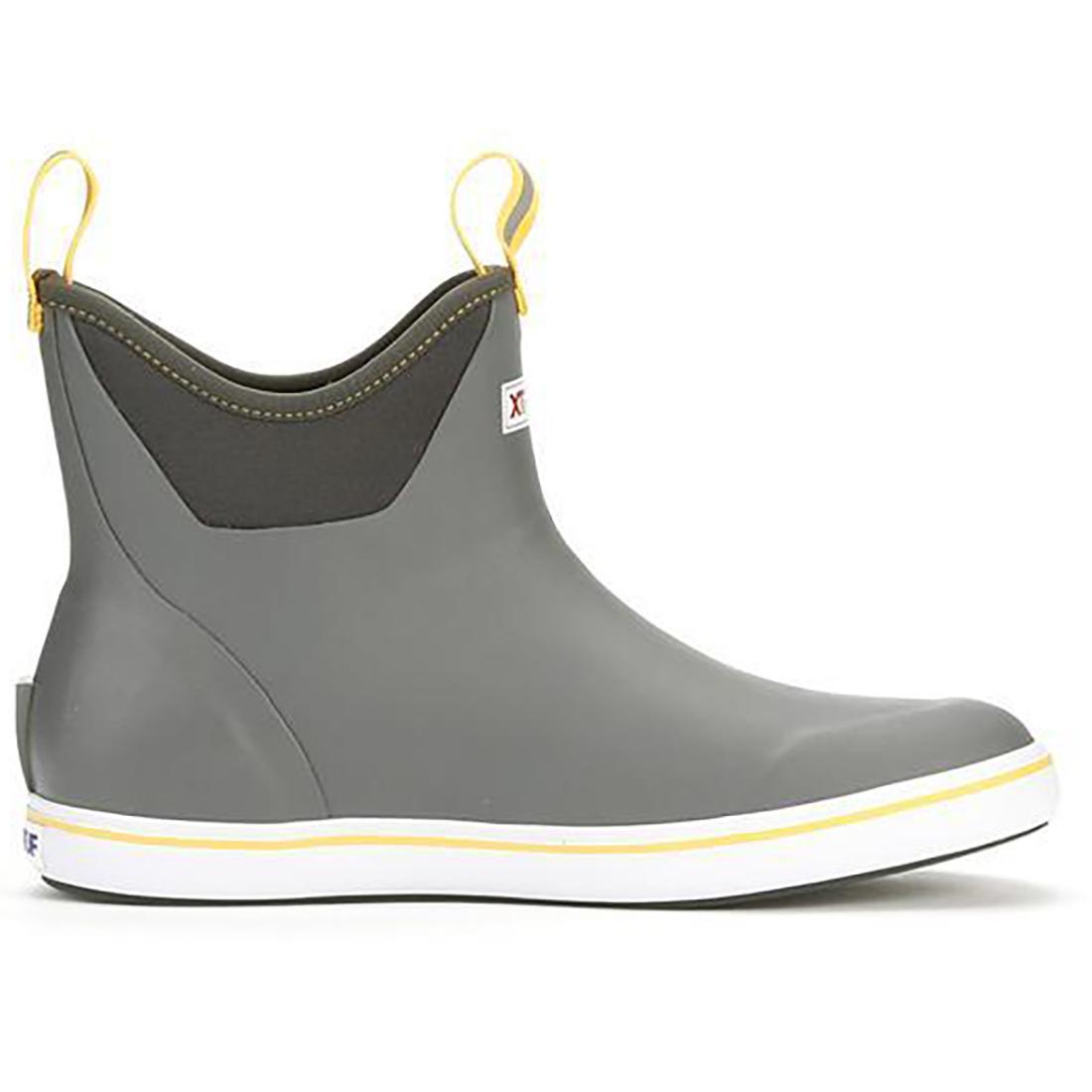 6 ANKLE DECK BOOT Gray/Yellow