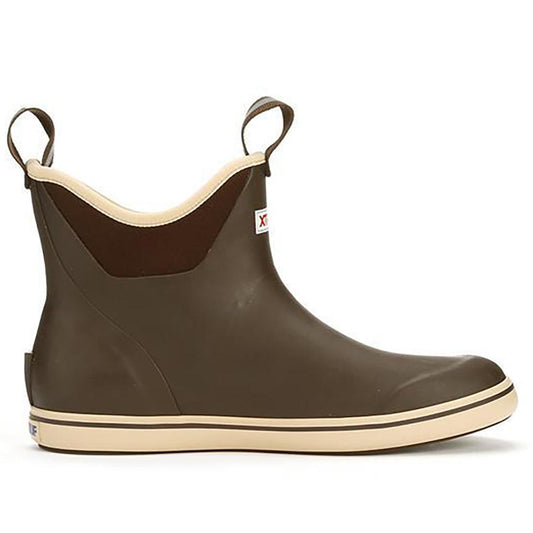 6 ANKLE DECK BOOT Chocololate/Tan