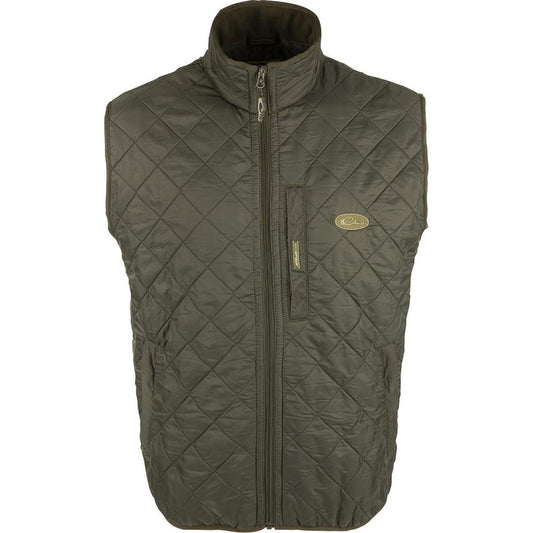 DELTA QUILTED FLEECE LINED VEST