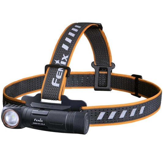 HM61R V2 BLACK RECHARGEABLE HEADLAMP
