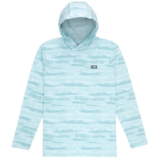 OCEAN BOUND UPF PRINTED HOODIE