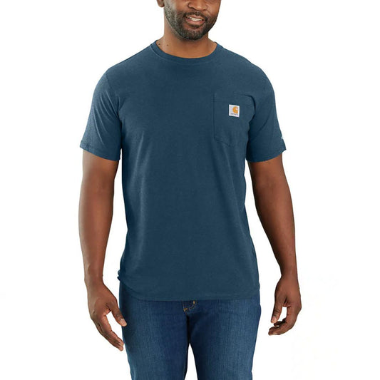 MENS FORCE RELAXED FIT MW S/S POCKET TEE