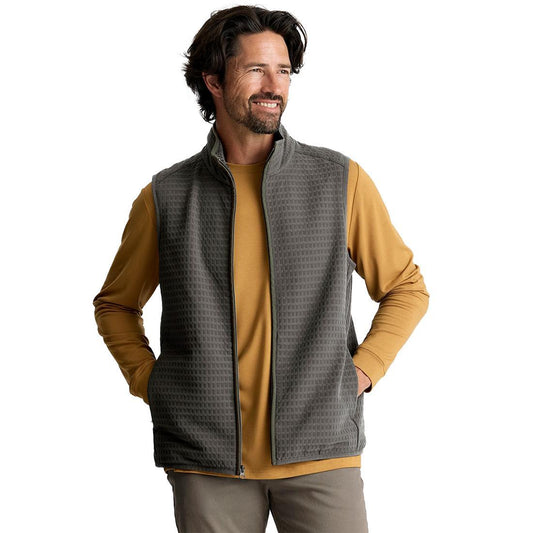 MENS GRIDLOCK FLEECE VEST