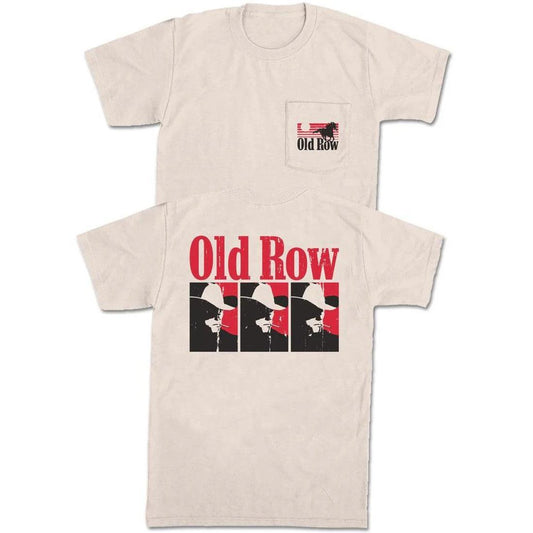 THE SMOKIN COWBOY REPEAT POCKET TEE