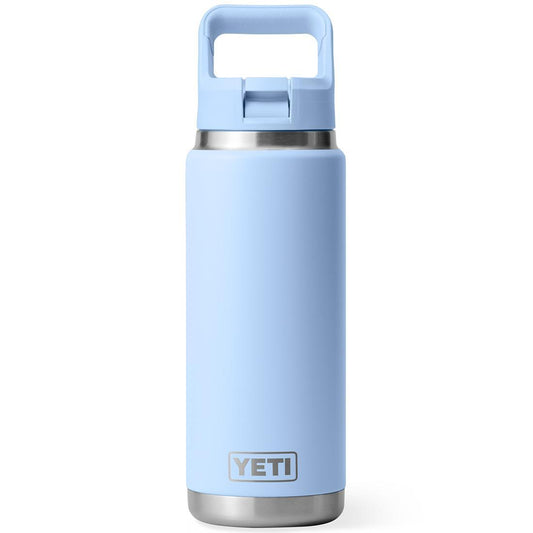 RAMBLER 26OZ C STRAW BOTTLE BIG SKY BLUE