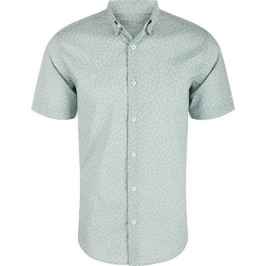 Cotton Lab Print Short Sleeve Shirt