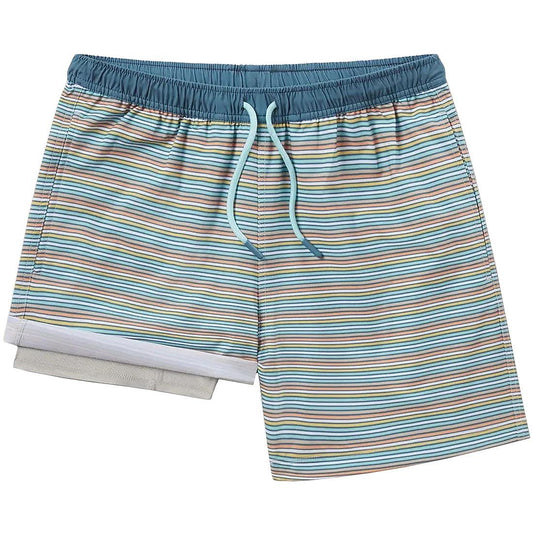 SANDBAR STRIPE SWIM SHORTS