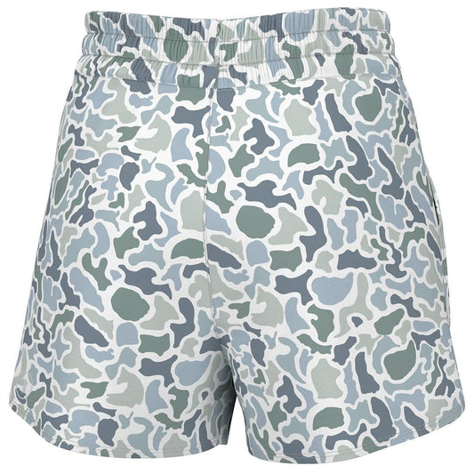 WOMENS LG HIGH WAISTED VOLLEY SHORTS
