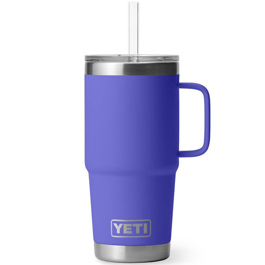 RAMBLER 25OZ STRAW MUG ULTRAVIOLET