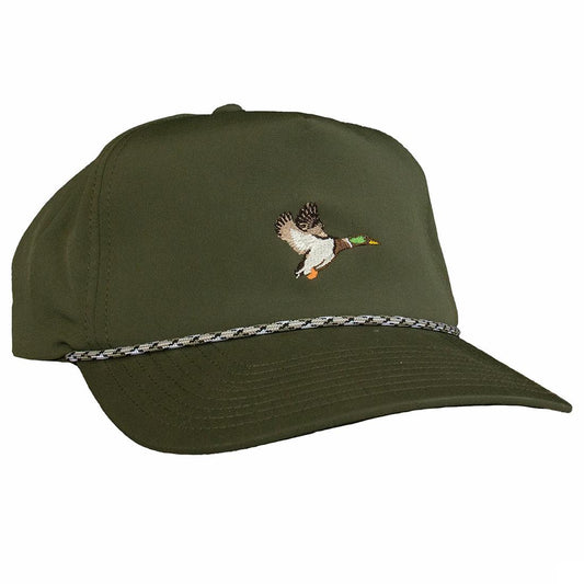 GREEN MALLARD ROPE HAT