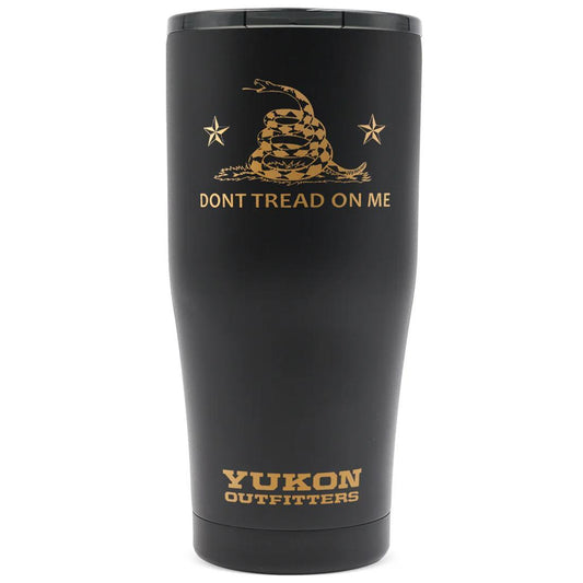 20OZ TUMBLER DONT TREAD ON ME BLK/CPR