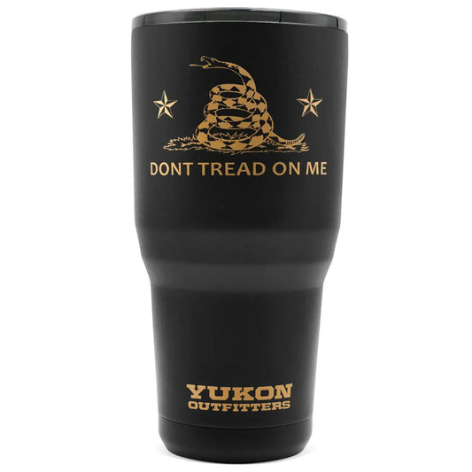 30OZ TUMBLER DONT TREAD ON ME BLK/CPR