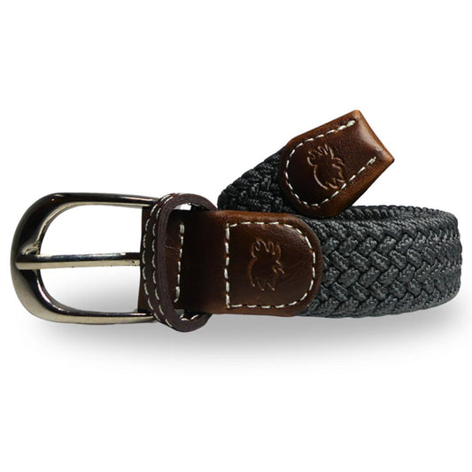 The Lil Scottsdale Kids Solid Woven Stretch Belt