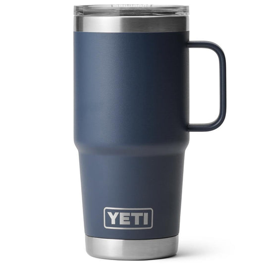 RAMBLER 20OZ TRAVEL MUG NAVY