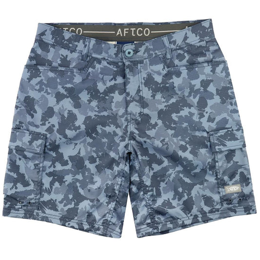 MENS DECKHAND CAMO SHORTS