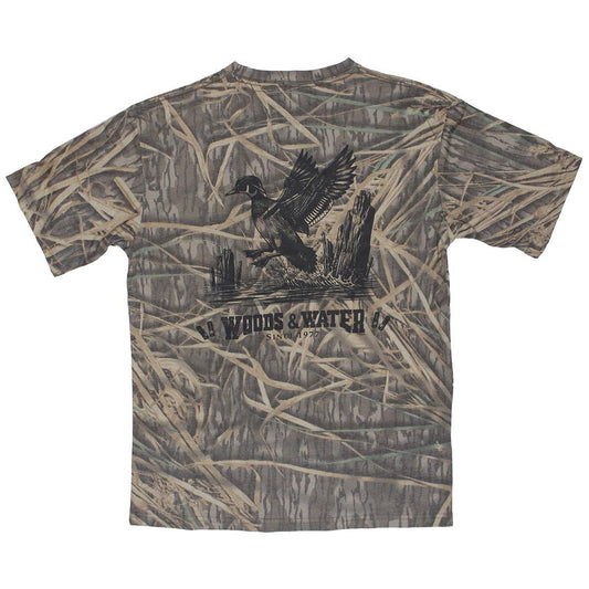 MO WASH OUT WW WOOD DUCK S/S TEE