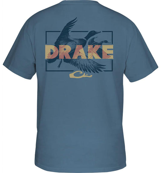 DRAKE OVERLAY S/S TEE