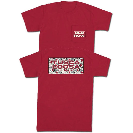 TUSCALOOSA CAMO POCKET TEE