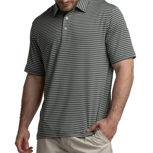 CRESTLINE STRIPE POLO