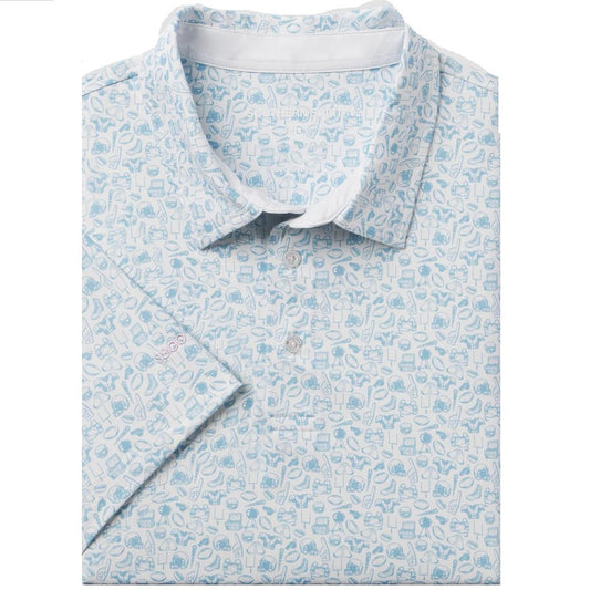 YOUTH BIGGEST FAN PRINTED POLO