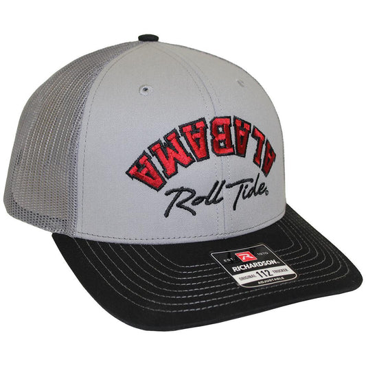 UPSIDE DOWN ALABAMA TRUCKER HAT EMB 112