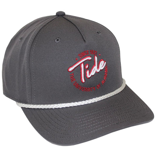 SCRIPT TIDE CIRCLE HAT 3D EMB 258 ROPE