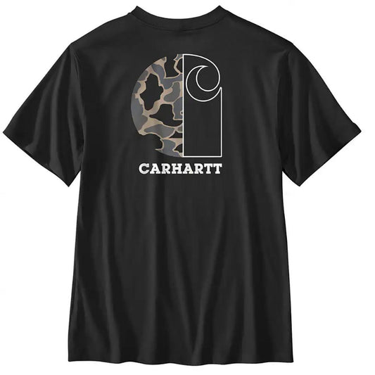 MENS RF LW SS CAMO GRAPHIC TSHIRT