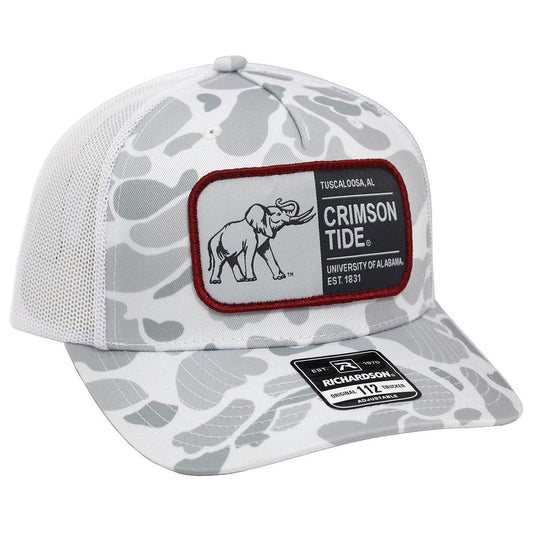 CRIMSON TIDE PATCH TRUCKER WOVEN 112