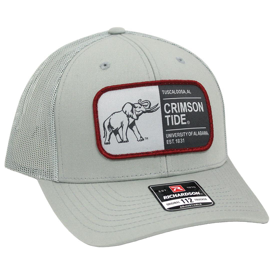 CRIMSON TIDE PATCH TRUCKER WOVEN 112