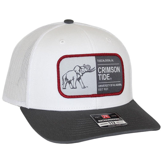 CRIMSON TIDE PATCH TRUCKER WOVEN 112
