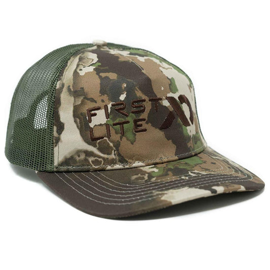 MENS FIRST LITE Core Camo Trucker Hat