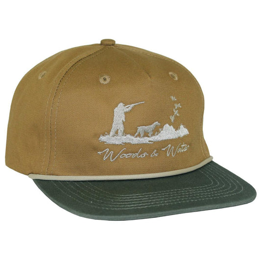 UPLAND BIRD DOG SCENE GOAT ROPE HAT