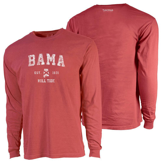 BAMA STATE SINGLE CC L/S TEE