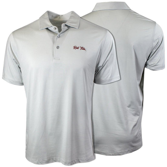 LUXURY STRIPE ROLL TIDE POLO