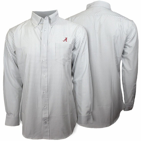 MENS UNIVERSITY TATTERSALL DRESS SHIRT