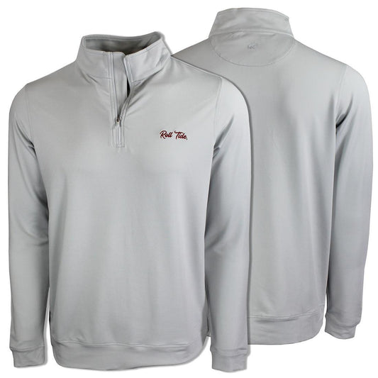 FRONT NINE 1/4 ZIP ROLL TIDE