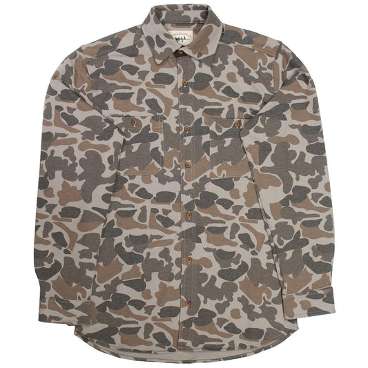 MENS FRENCH TERRY SHACKET