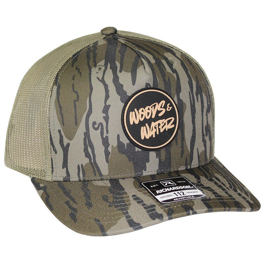 2 CIRCULAR RUBBER PATCH HAT