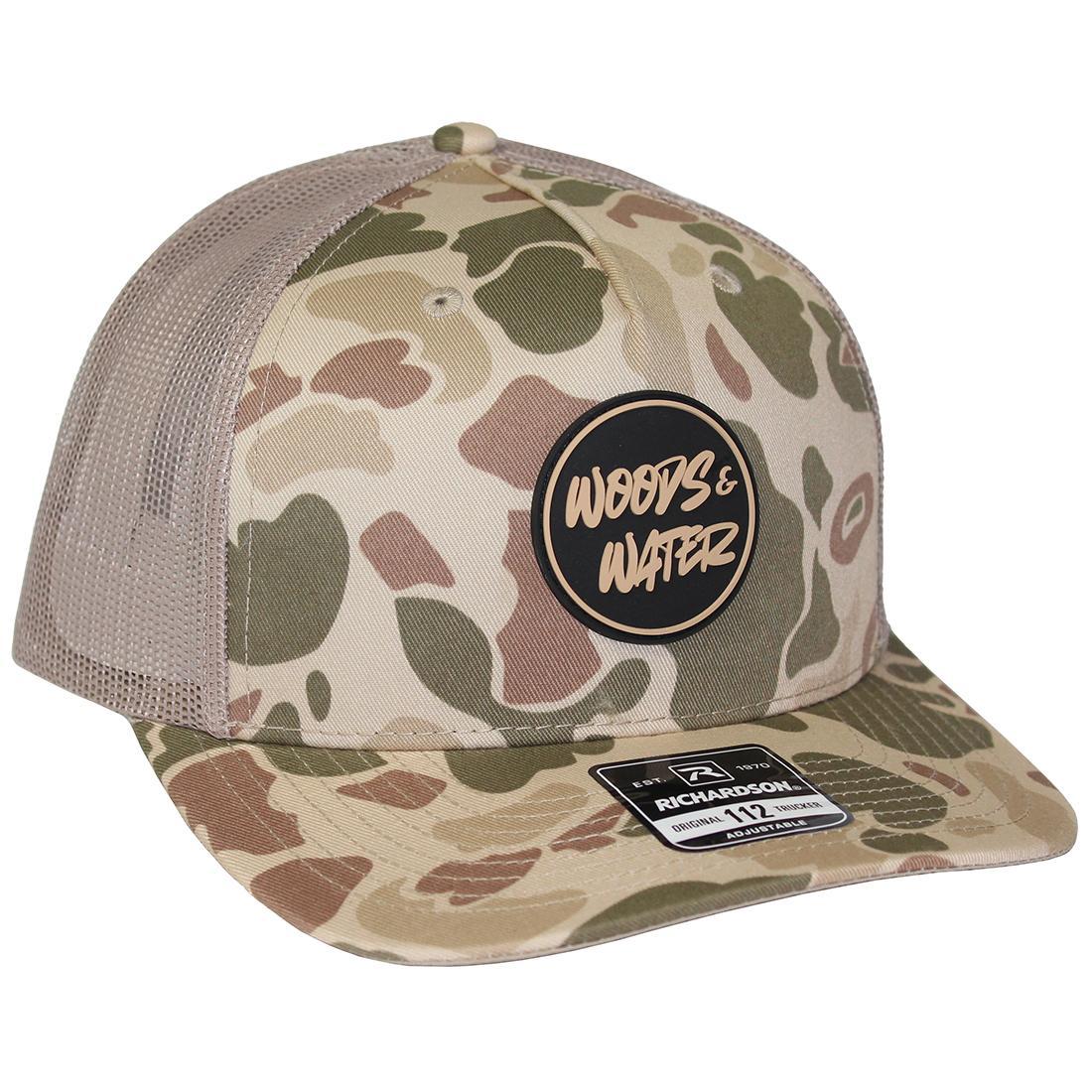 2 CIRCULAR RUBBER PATCH HAT