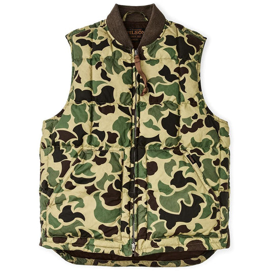 MENS WAXED DOWN VEST