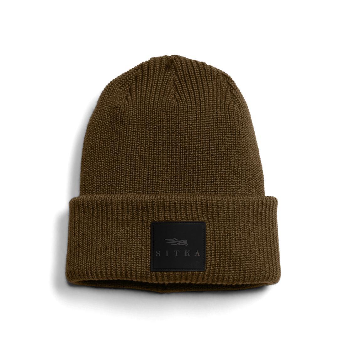 Double Cuff Acrylic Knit Beanie