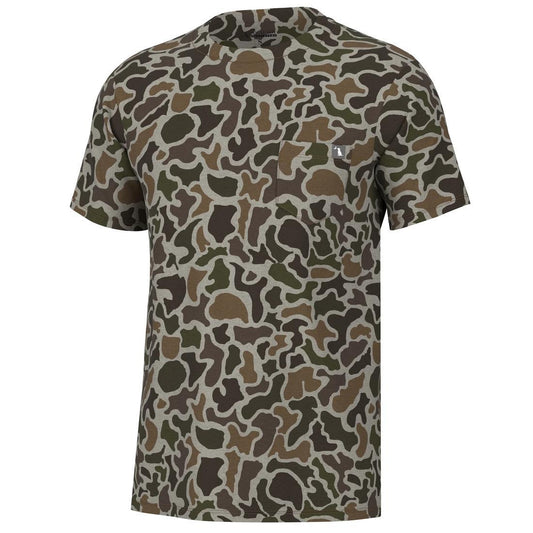 S/S HeatherBlend Crew