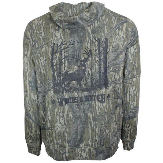 MOSSY OAK WASHED OUT WW DEER HOODY
