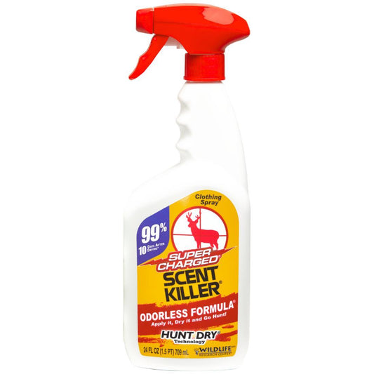 Super Charged Scent Killer Spray 24OZ.