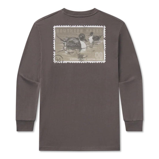 Youth Duckstamp Pintail Tee Long Sleeve