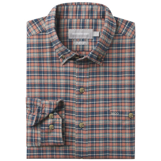 MENS ROLLINGWOOD LONG SLEEVE FLANNEL