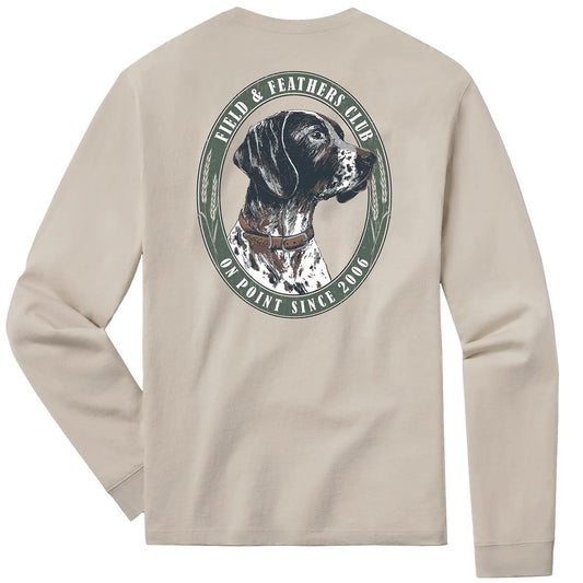 MENS FIELD AND FEATHERS LONG SLEEVE TEE
