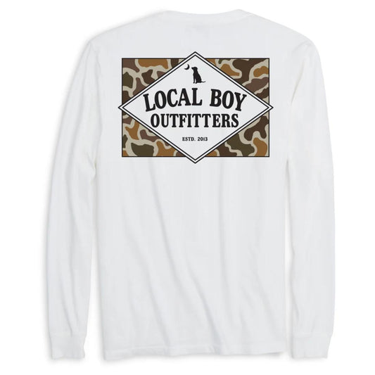 Mens Vintage Founders Flag L/S TShirt