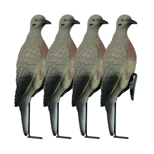 4 CLIP ON DOVES W/STAKE